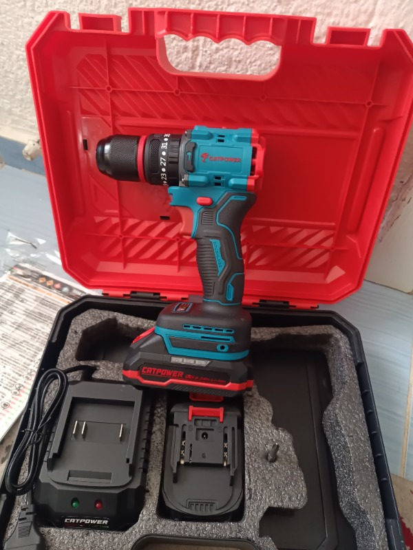 Catpower 1025 Kömürsüz Darbeli Akülü Matkap 20V 2 Ah Lion