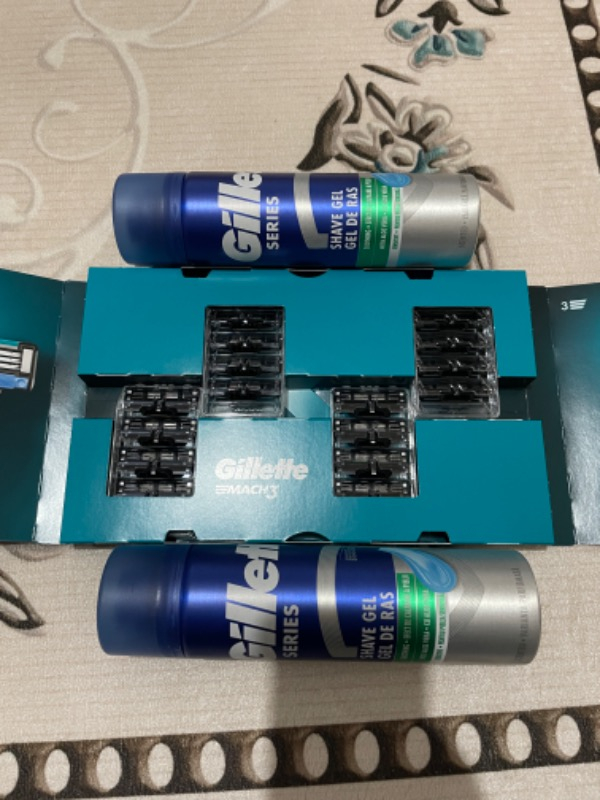 Gillette Mach3 18'li Yedek Tıraş Bıçağı Karton Paket