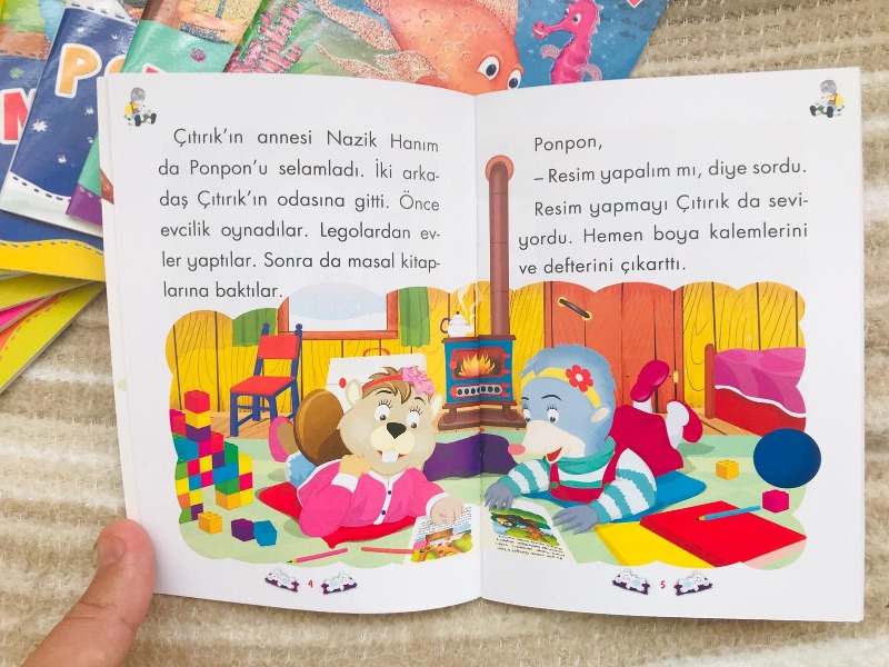 Mini Masallar Seti 3 (10 Kitap) - Nalan Aktaş Sönmez