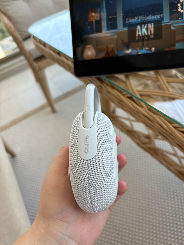 Jbl Clip5, Bluetooth Hoparlör, IP67, Beyaz