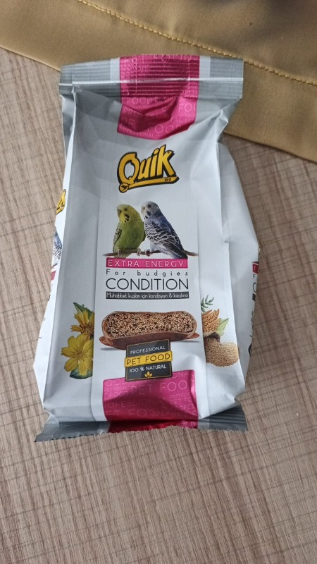Quik Kızıştırıcı Yem Muhabbet Kuşları İçin Özel Enerji Verici 150 gr Tanecikli İçerik