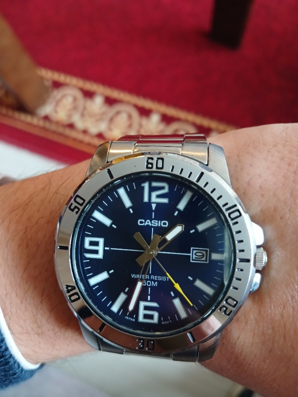 Casio Casıo MTP-VD01D-2BVUDF Erkek Kol Saati
