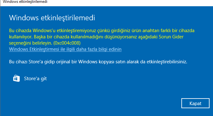 Windows 10 Pro Retail Ömür Boyu Dijital Lisans