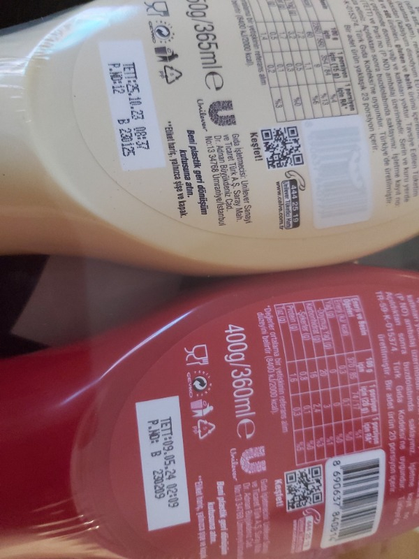 Calve Sos Ketçap + Mayonez 2'Li Set 750 gr