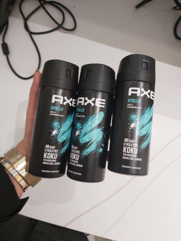 Axe  Erkek Deodorant & Bodyspray  Apollo 48 Saat Etkileyici Koku 150 ML