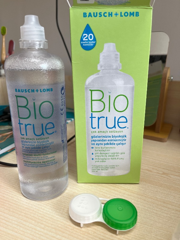 Biotrue Bio''true'' 300 ml Çok Amaçlı Lens Solüsyon Hafif ve Dayanıklı Özellikleri ile Göz Sağlığınızı Korur