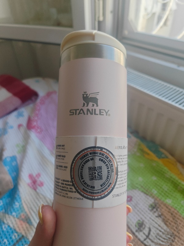 Stanley The Aerolight Transit Mug 0.47 Lt / 16Oz Rose Quartz Metallic