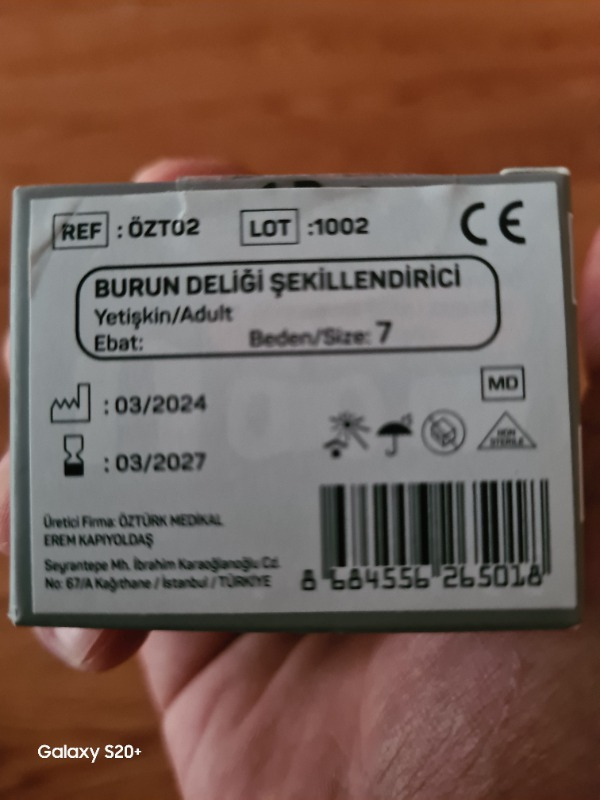 Nostril Retainer Burun Deliği Şekillendirici No 1-2-3-4