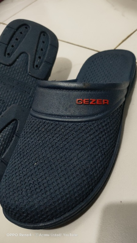Gezer Kışlık Islak Zemin Erkek Terlik