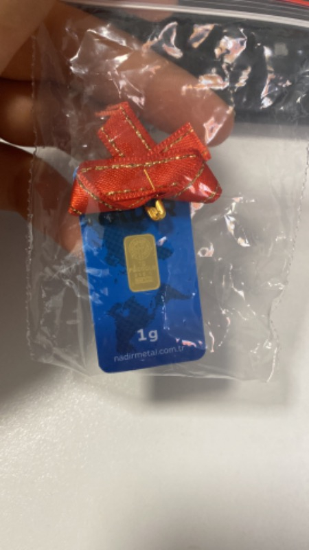 Nadir Gold 24 Ayar Külçe Gram Altın 1 Gr.