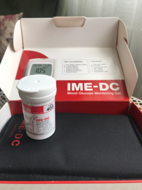 Ime-Dc Kan Şekeri Ölçüm Strip Çubuğu 50 Adet