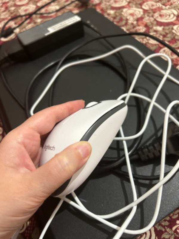 Logitech M100 Kablolu 1.000 DPI USB Mouse - Beyaz