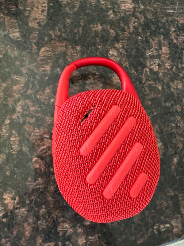 JBL Clip5, Bluetooth Hoparlör, IP67, Kırmızı