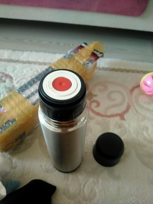 Cooker Çelik Termos 500 ml - Mavi