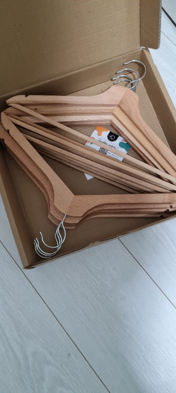 Dört Mevsim Ahşap Askı 10'lu