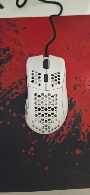 Glorious Model D Kablolu Mat Beyaz RGB Oyuncu Mouse 69Gr