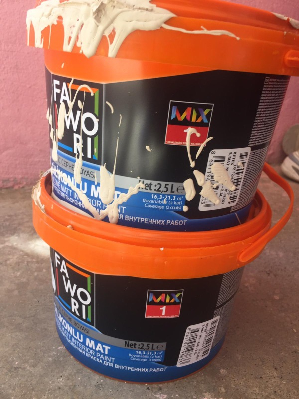 Fawori Silikonlu Mat İç Cephe Boyası 3.5 Kg