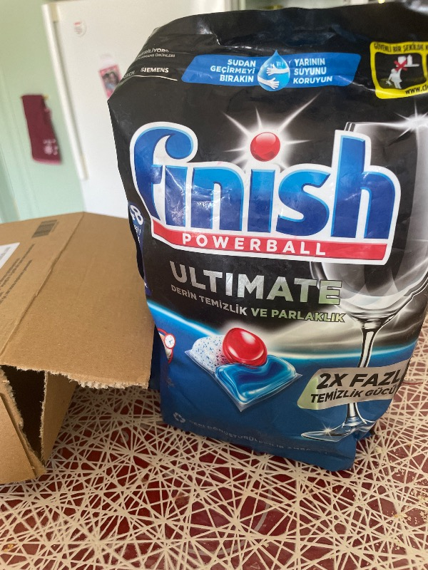 Finish Ultimate 48 Kapsül Bulaşık Makinesi Deterjanı Tableti (1 x 48 Kapsül)