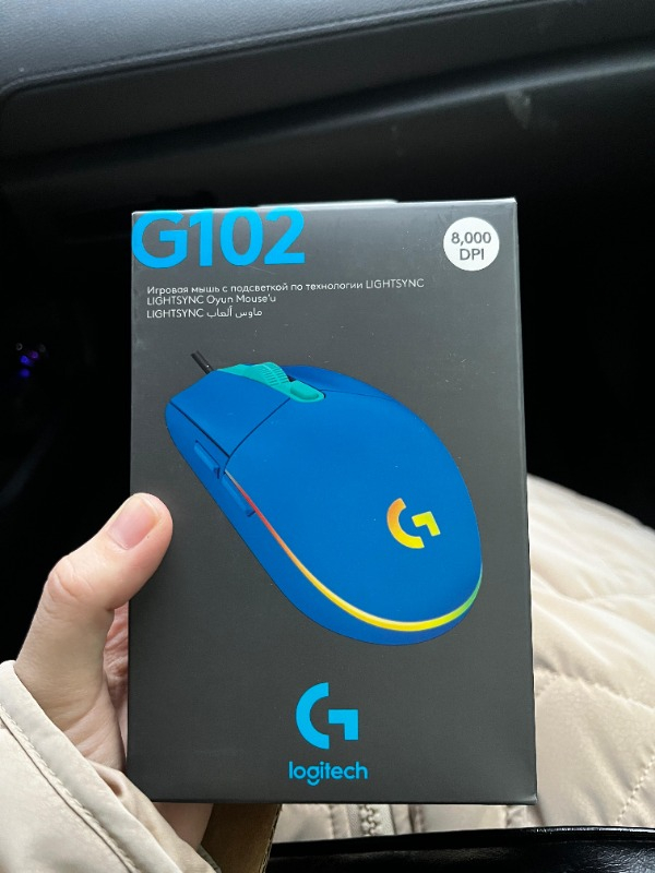 Logitech G G203 Lightsync Mouse Mavi