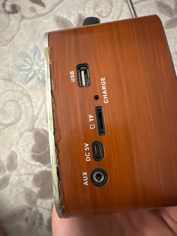 Everton honey Rt-301 Nostalji Bluetooth Şarjlı Radyo Usb Sd Mp3 Player