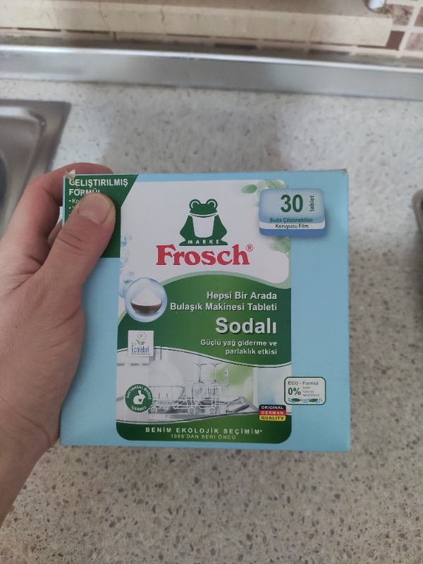 Frosch Sodalı Bulaşık Makinesi Tableti 30 Tablet