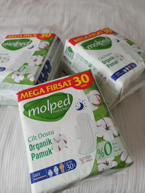 Molped Pure&Soft Gece Süper Mega Paket 90 Adet