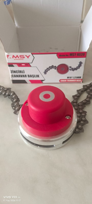 Escpowertools Motorlu Tırpan Başlığı Zincirli - Canavar Başlık