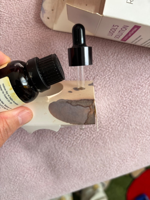Raw Material Lugol's Solution İyot %2 Damla 30 ml