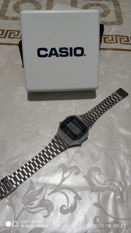 Casio A168WA-1WDF Digital Erkek Kol Saati