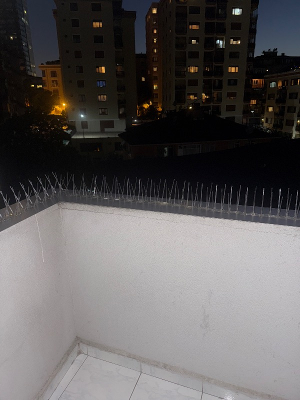 Kovmatik Kuş Kondurmaz Polikarbon Dikenli Tel 10M