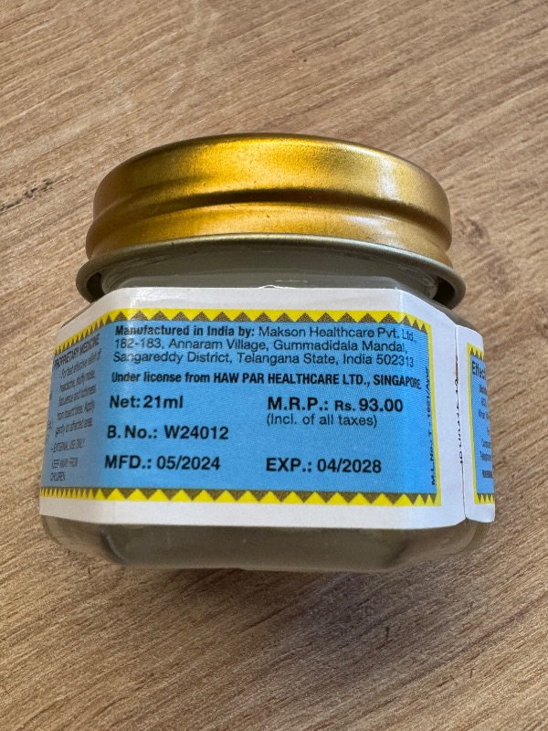 Tiger Balm Beyaz