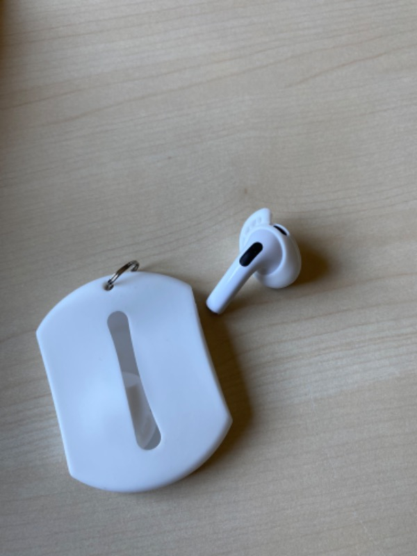 Esf Apple Airpods Kulaklık Askısı Silikon Beyaz