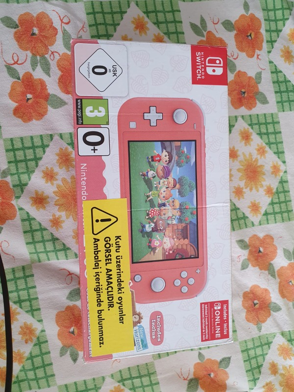 Nintendo Switch Lite Pembe Oyun Konsolu
