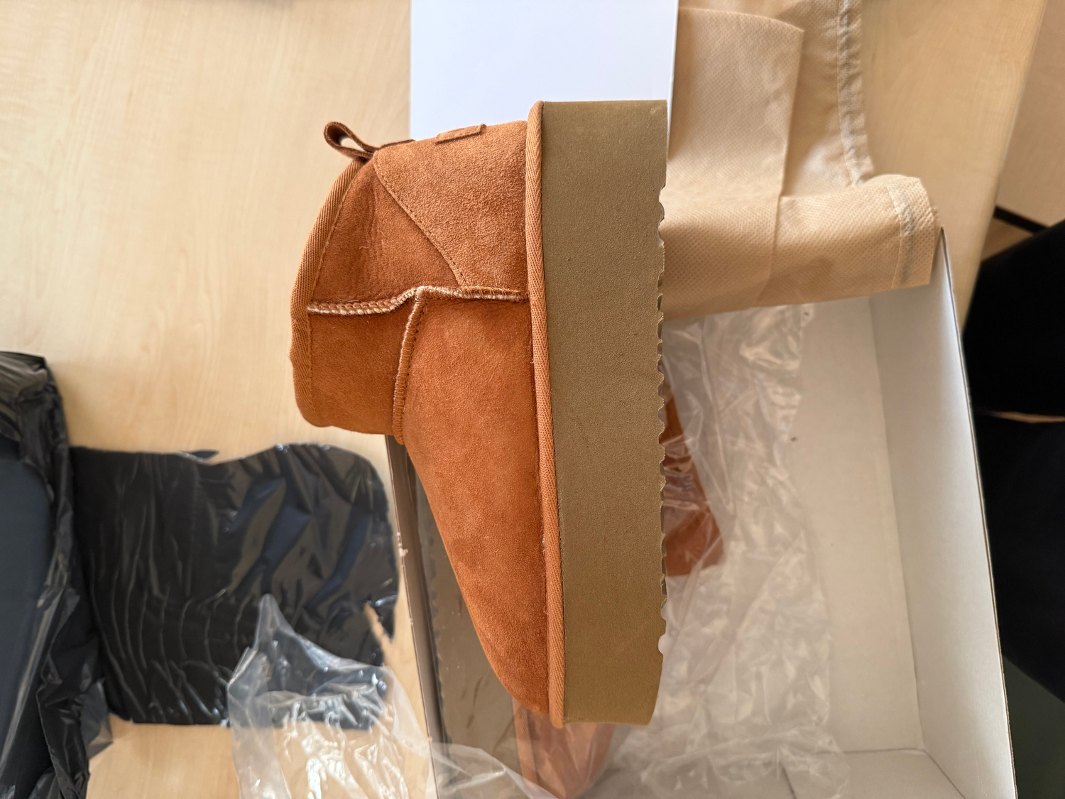 Ugg W Classic  Deri Mini Bot Kadın Bot 1135092