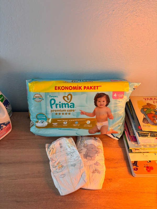 Prima PremiumCare Bebek Bezi Ekonomik Paket 4 Numara 46 Adet Bez