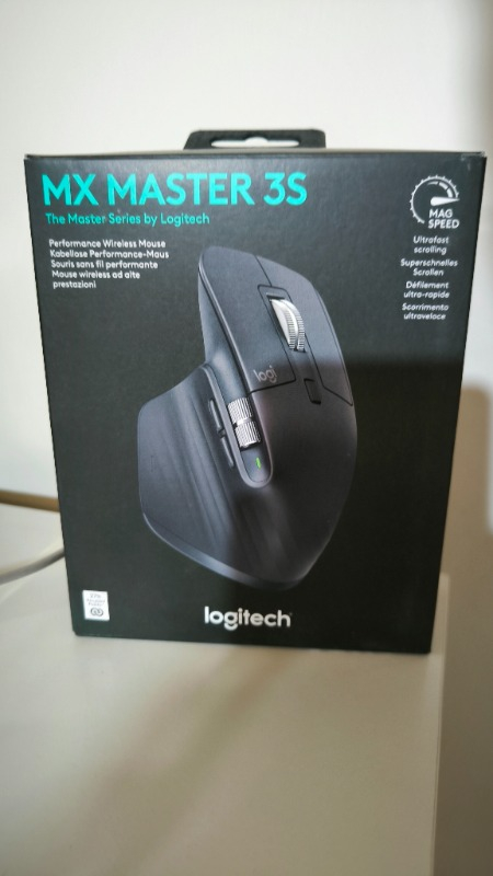 Logitech 910-006559 MX Master 3S Kablosuz Siyah Performans Mouse
