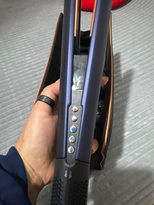 Dyson Airstrait™ Saç Düzleştirici (Prusya Mavisi/Parlak Bakır)
